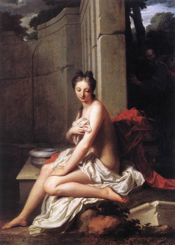 Jean-Baptiste Santerre Susanna at the Bath China oil painting art
